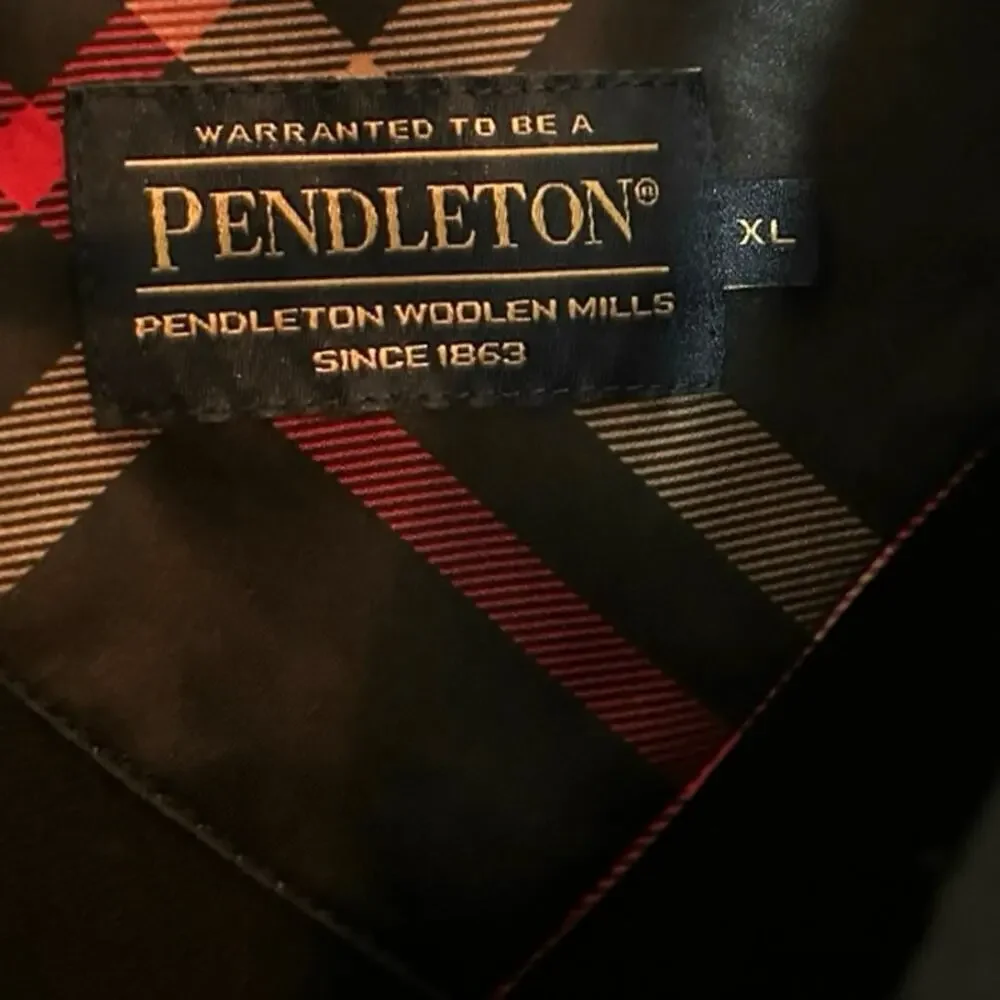 Pendleton Men’s National Parks Collection Soft Shell Jacket Dark Gray Size XL